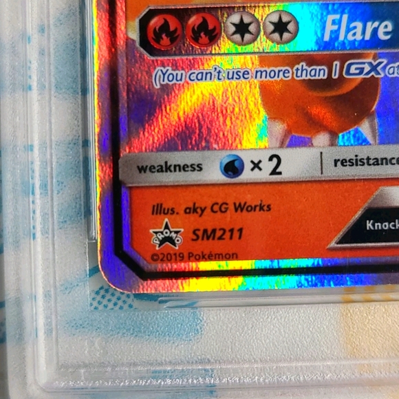 2019 charizard pokemon card S&M Black Star Promo 158 Team Up Prerelease Pro Domino City Gaming Fire Continuous Blaze Ball (30+) Discard all Fire Energy from this Pokmon Charizard 014 - Reverse Holofoil